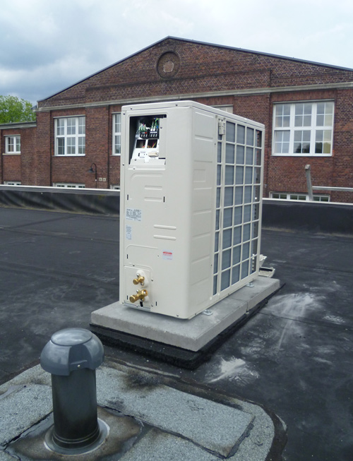 Installation der Klimaanlage 2