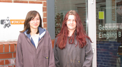 klein Girlsday 5 beim Werkstoff Service